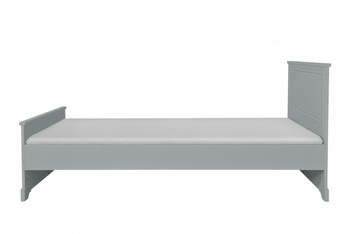 Novelies Melody, Łóżko młodzieżowe 90/200 szare